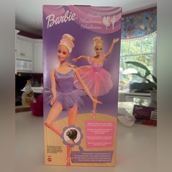 NIB Barbie Ballet Ballerina Doll with 2 Outfits - Picture 2 of 5